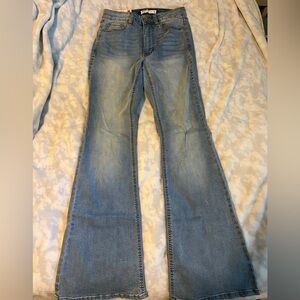 Garage Olivia Blue Flare Jeans